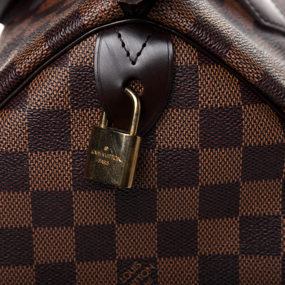 Louis Vuitton Damier Ebene Speedy 30 13 of 13