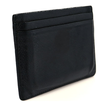Chanel Calfskin Coco Button Card Holder Black 3 of 10