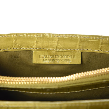Nancy Gonzalez Crocodile Amour Clutch Green 9 of 9