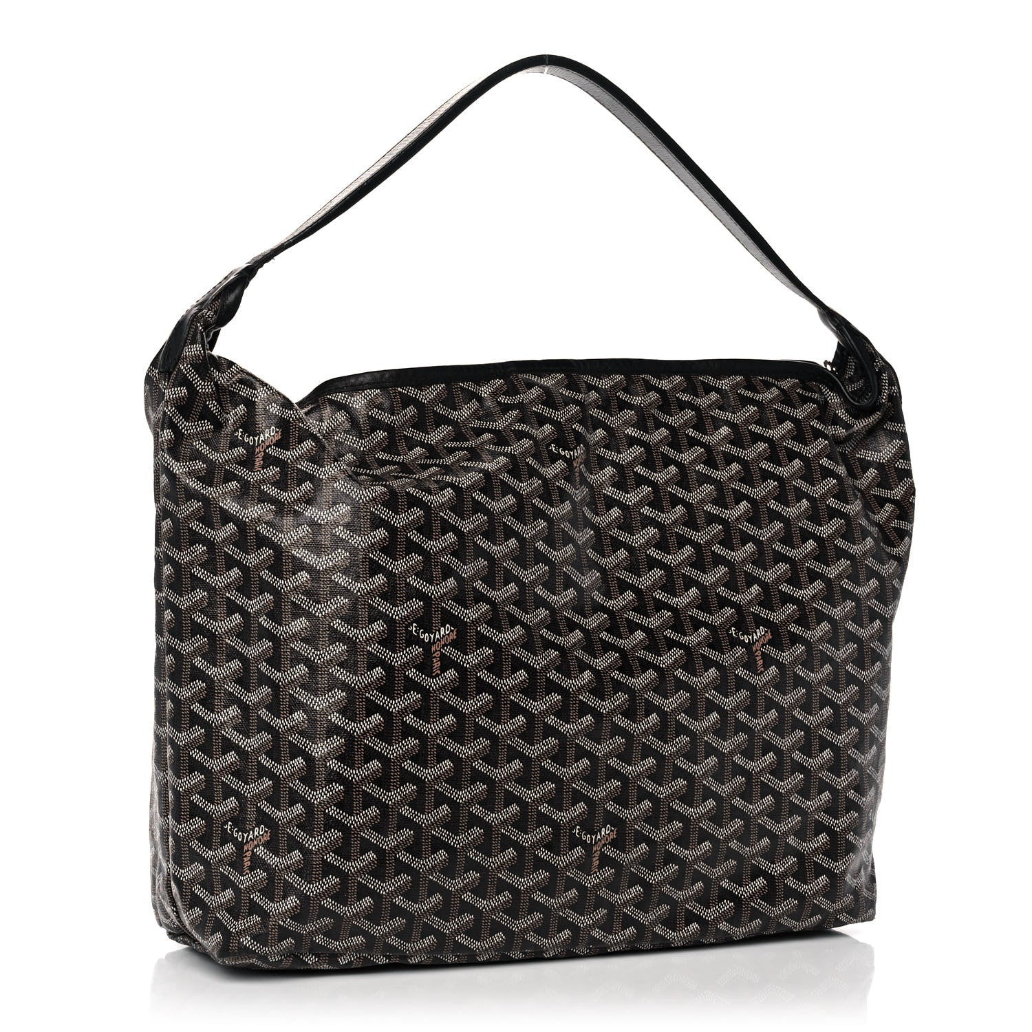 Goyard Goyardine Fidji Zip Hobo Black 3 of 17