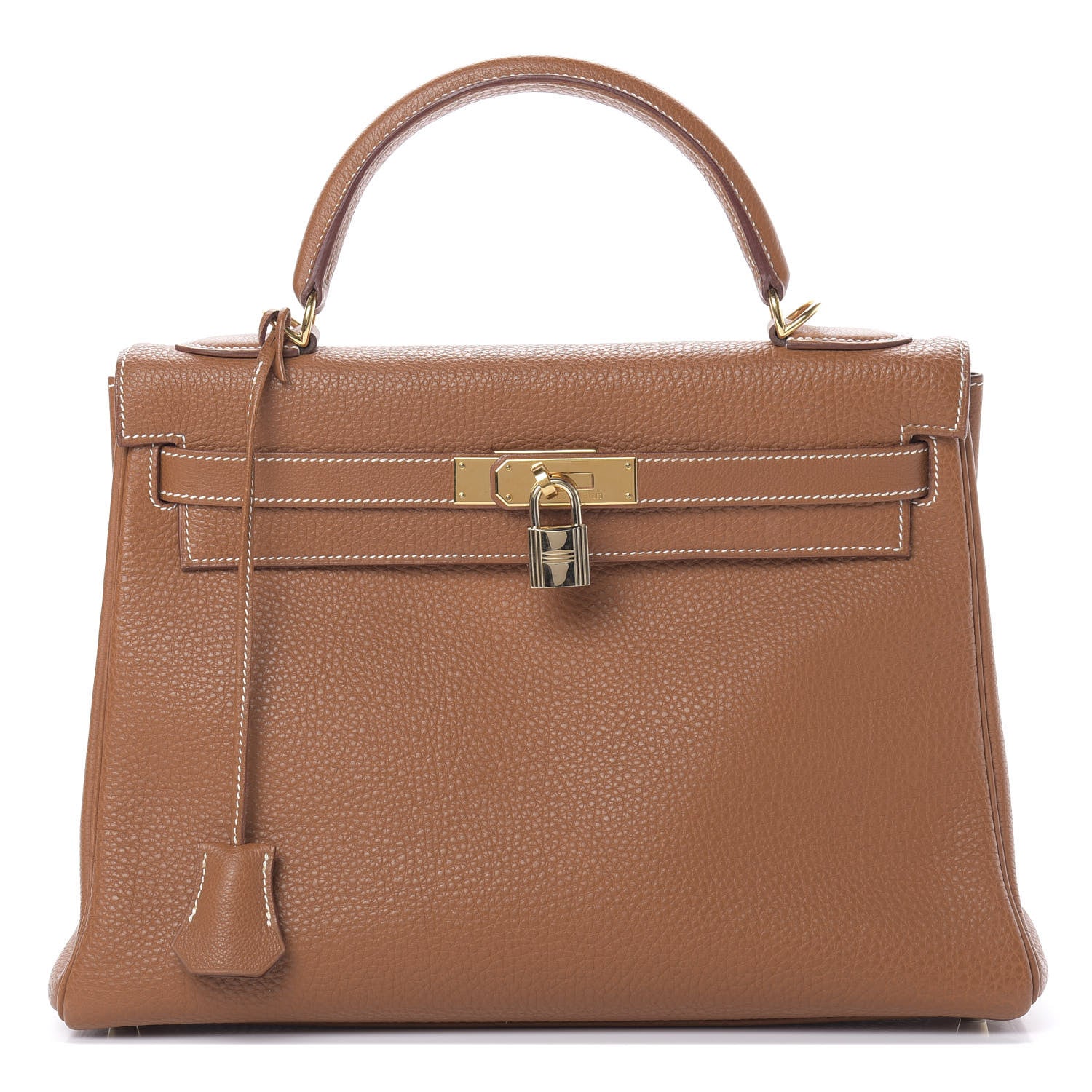 Hermes Togo Kelly Retourne 32 Gold 1 of 13