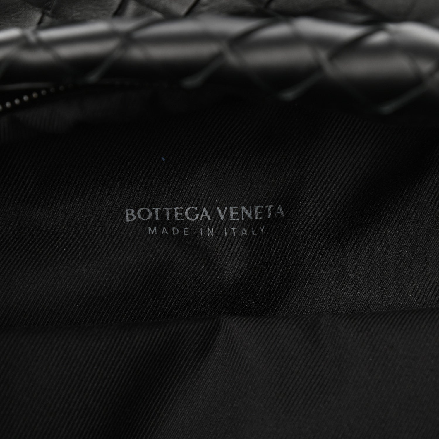 Bottega Veneta Smooth Calfskin Intrecciato Backpack Black 9 of 17