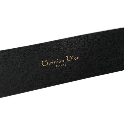 Christian Dior Calfskin CD Belt 85 34 Black 5 of 7