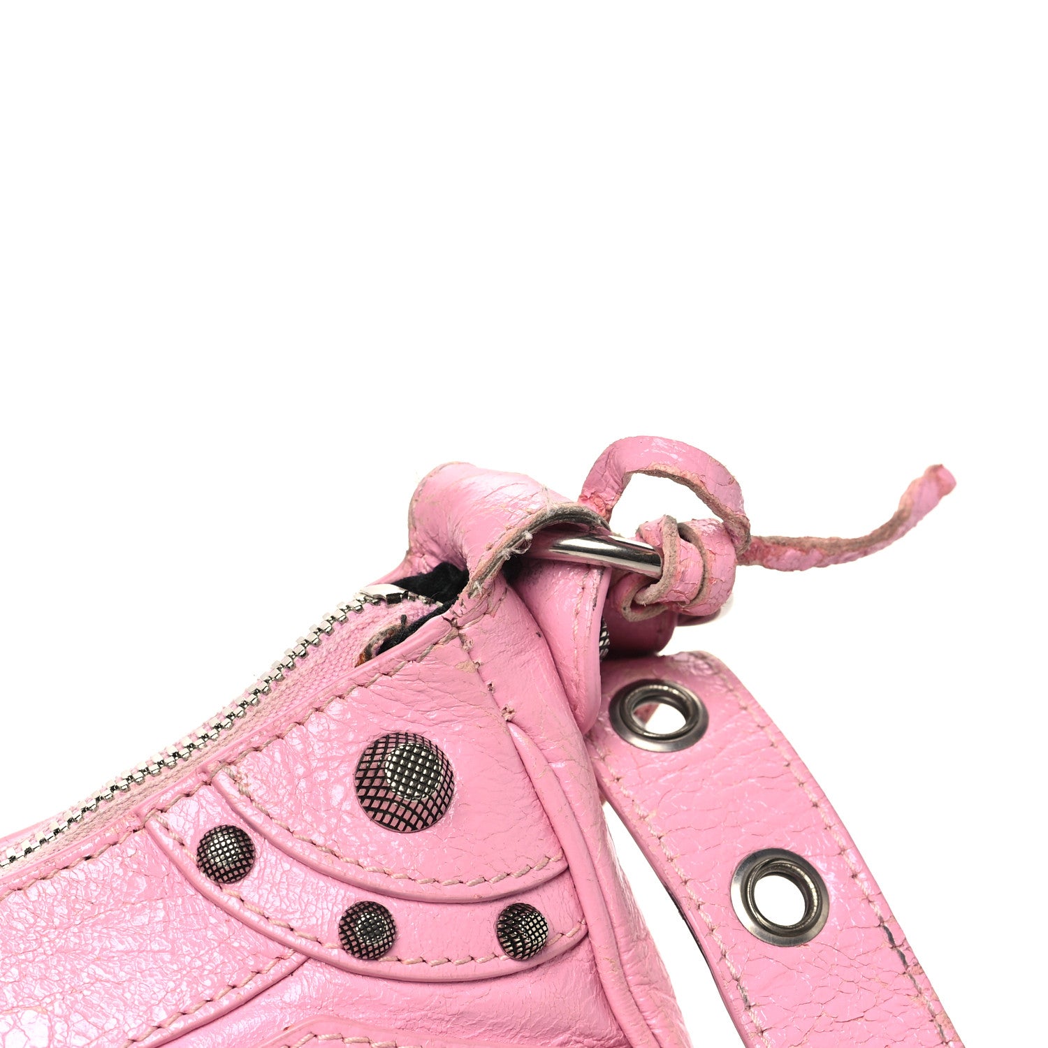 Balenciaga Agneau Arena Le Cagole Shoulder Bag XS Candy Pink 12 of 18