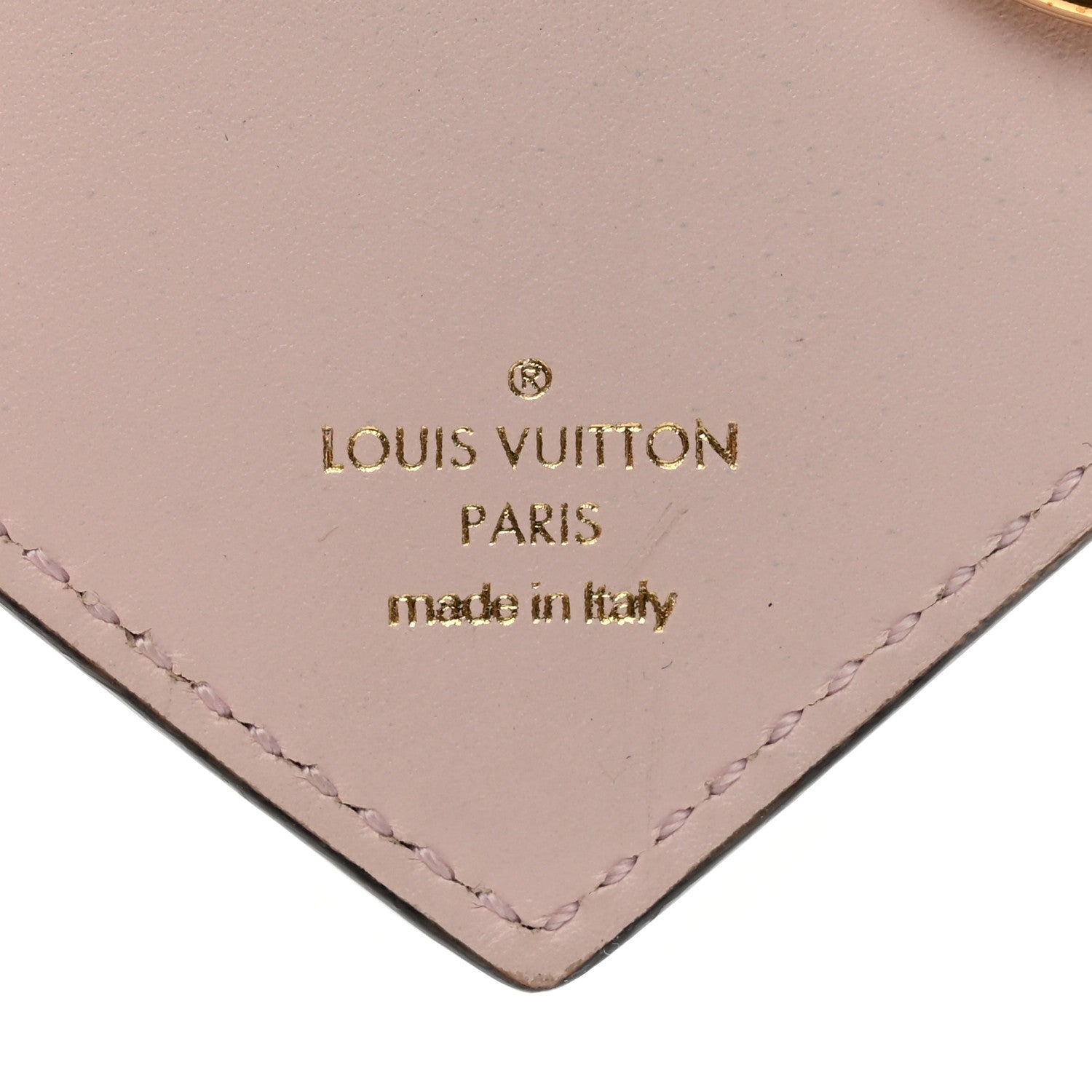 Louis Vuitton Vernis Degrade Heart Bag Charm Pink 4 of 4