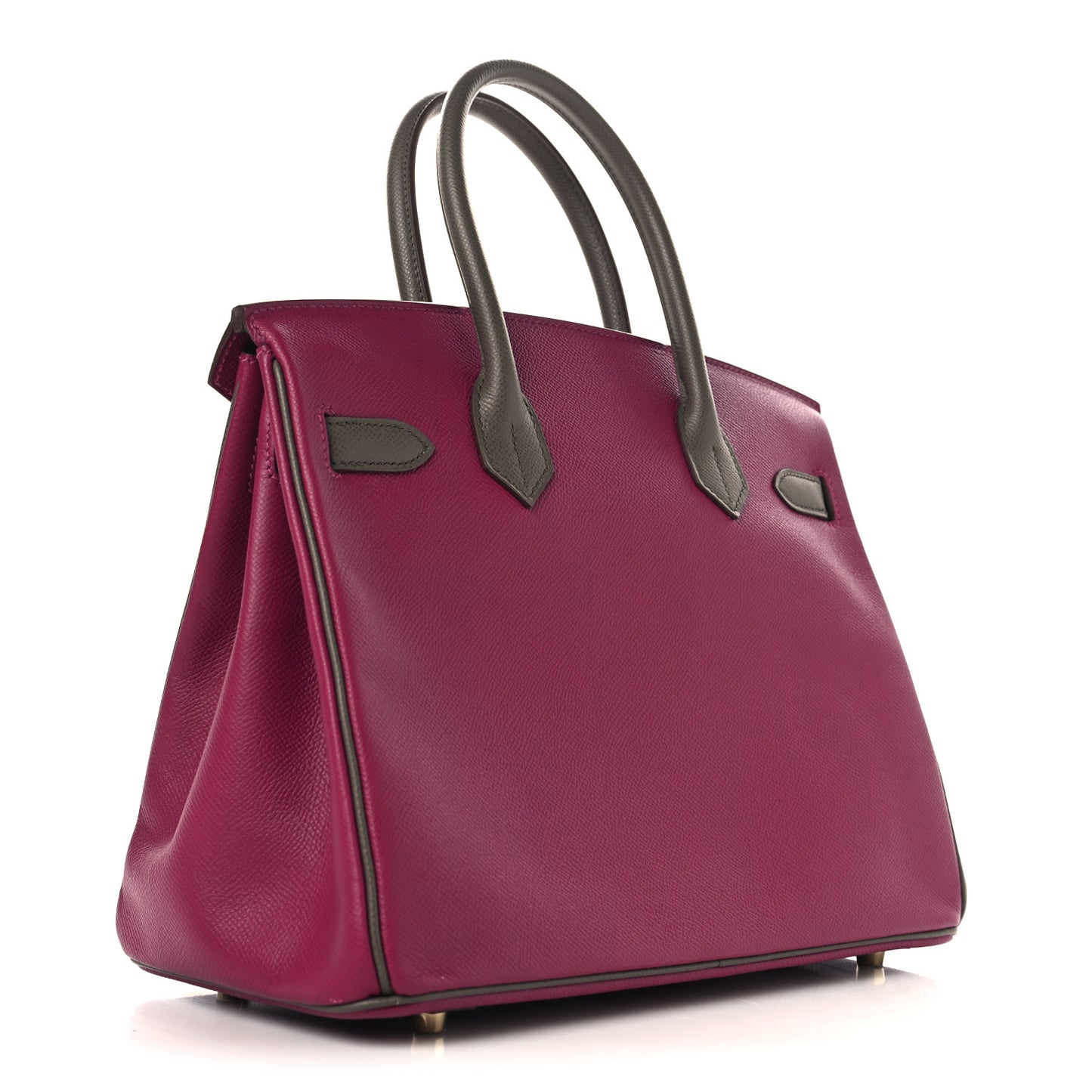 Epsom Horseshoe Birkin 30 Rose Poupre Etain