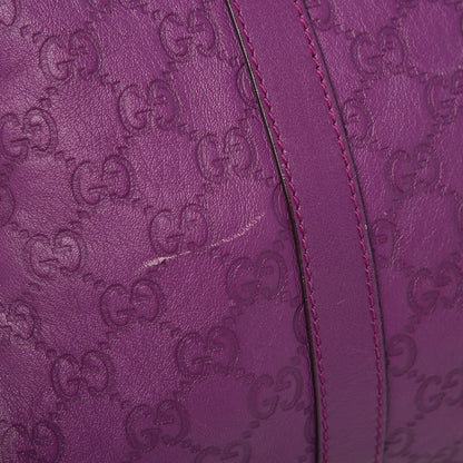Gucci Guccissima Medium Joy Boston Purple 12 of 15
