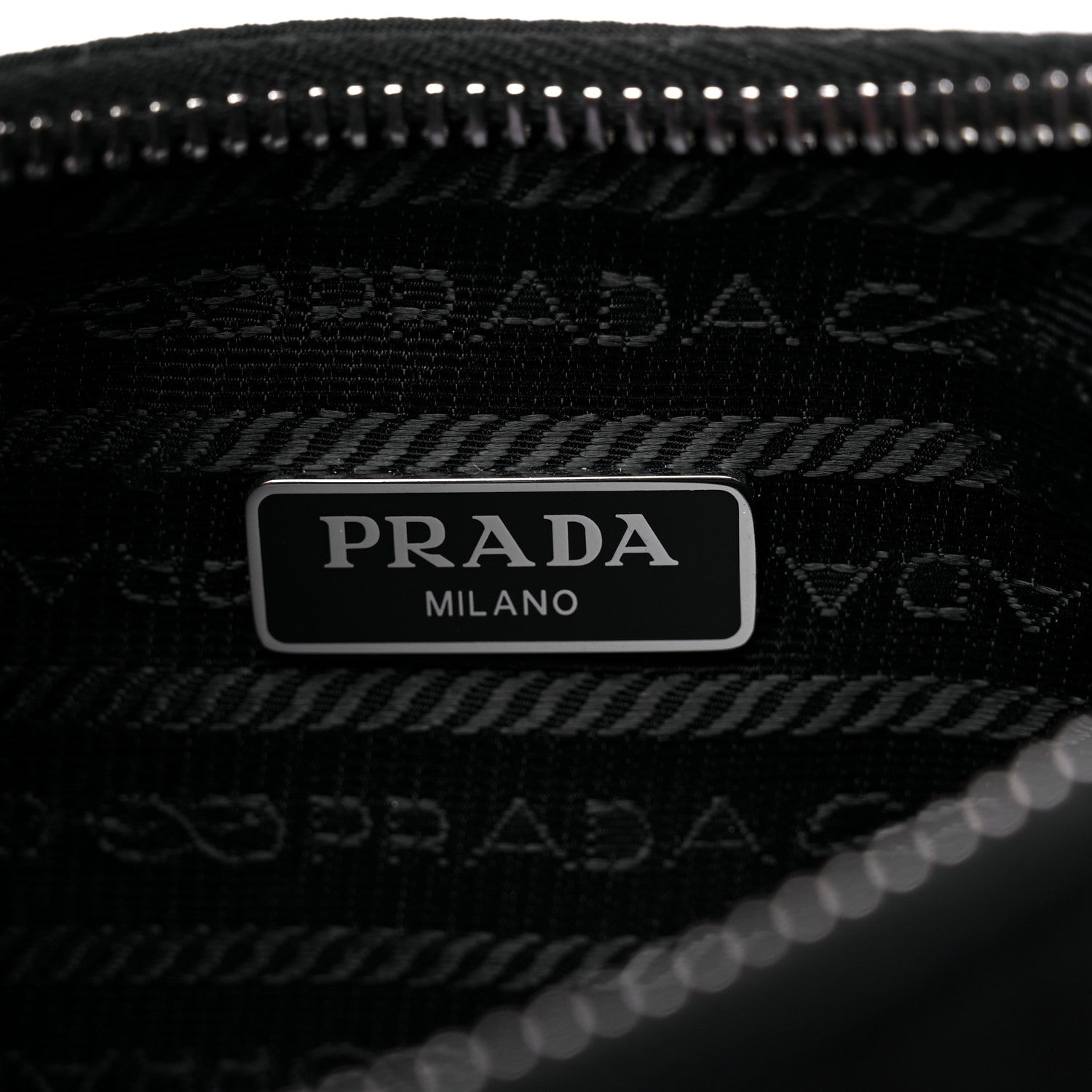 Prada Nylon Re-Edition 2005 Shoulder Bag Black 6 of 9