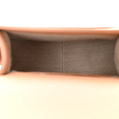Chloe Grained Calfskin Small Marcie Saddle Bag Wood Rose 5 of 10
