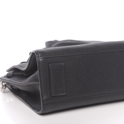 Saint Laurent Grained Calfskin Nano Sac De Jour Souple Black 9 of 10