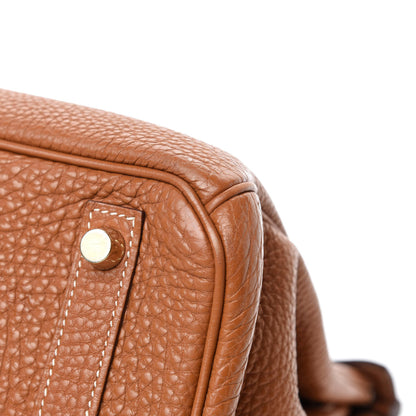 Hermes Togo Birkin 30 Gold 9 of 14