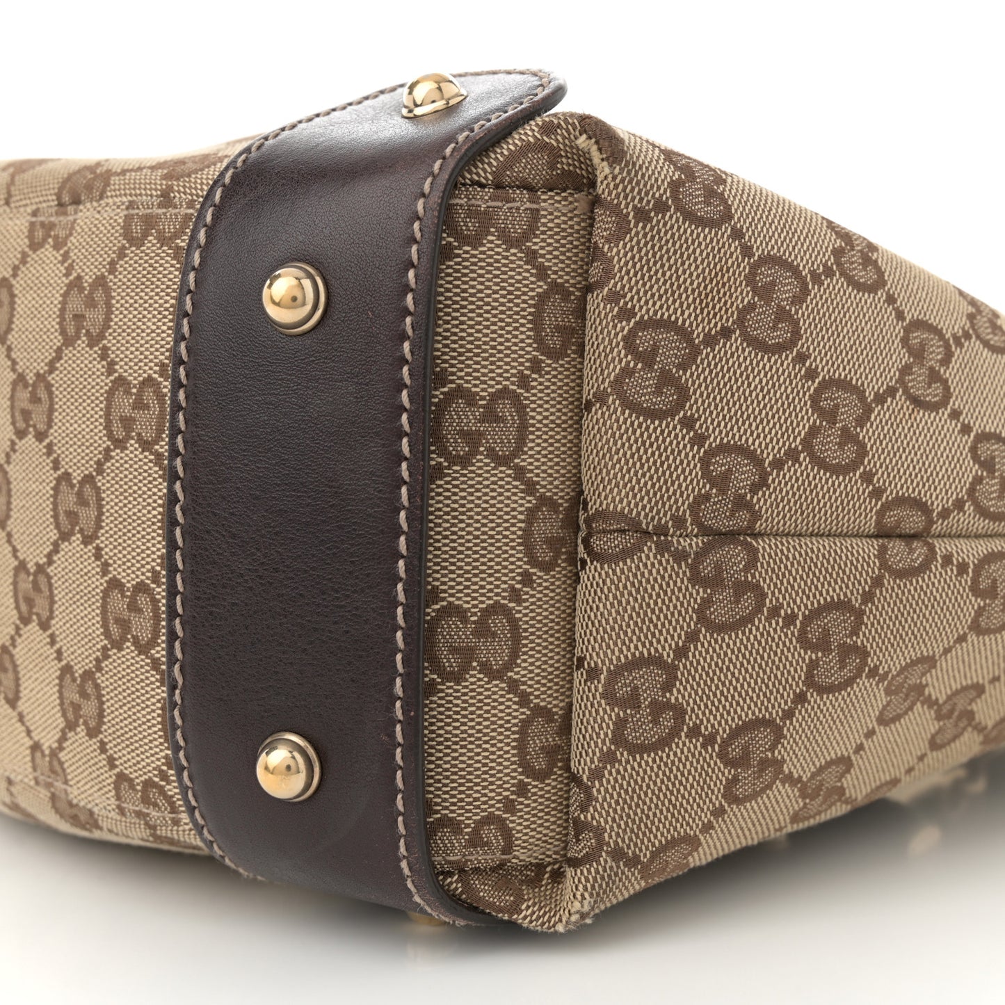 Monogram Small Pelham Shoulder Bag Dark Brown