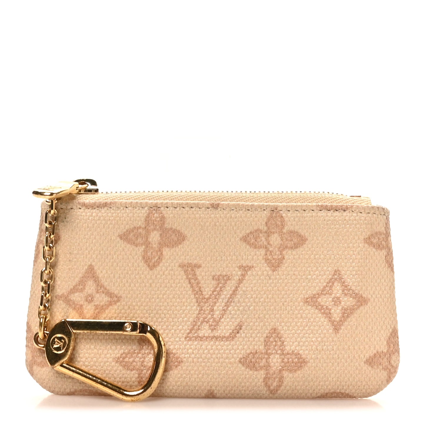Monogram Origine Lin Key Pouch Linen