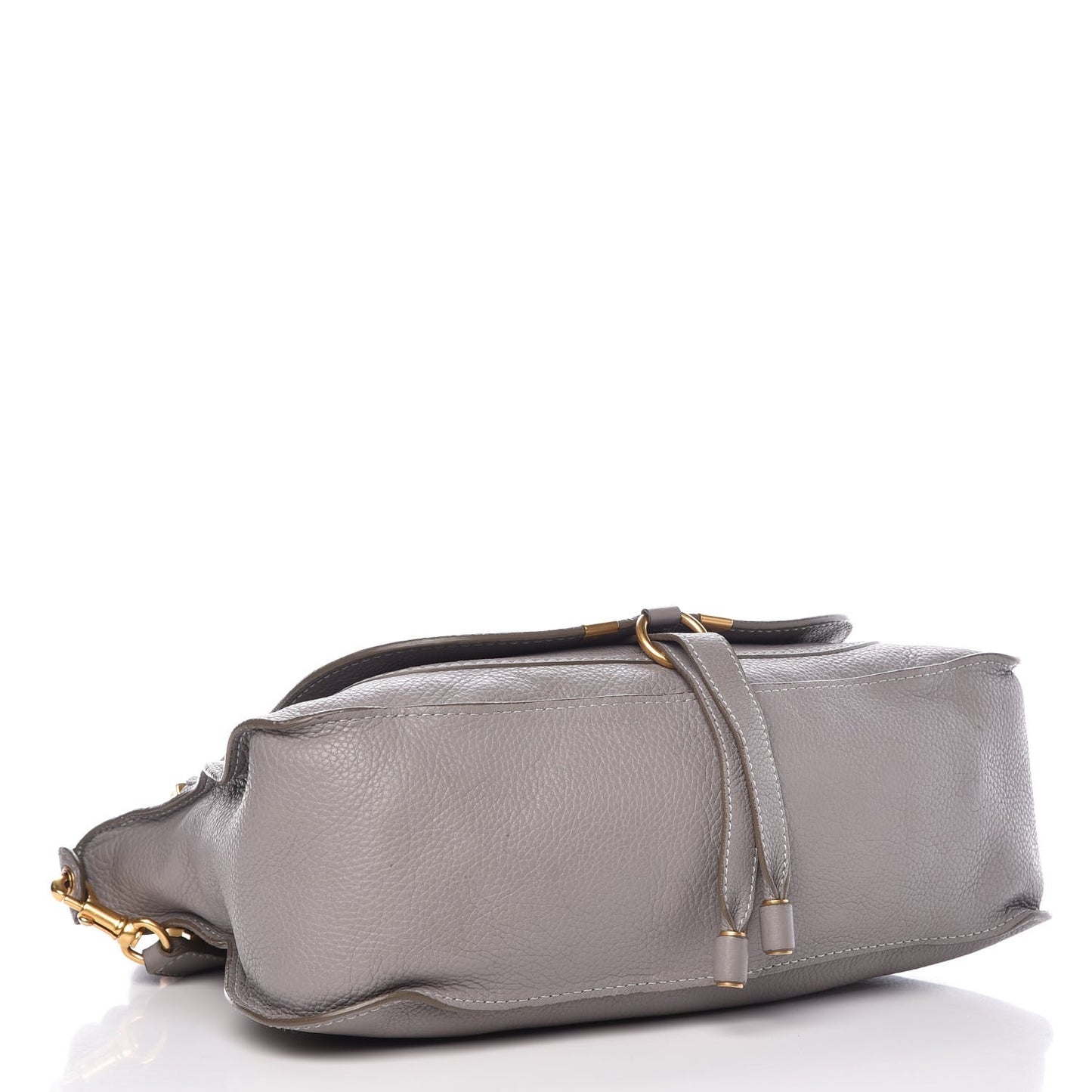 Calfskin Medium Marcie Satchel Cashmere Grey