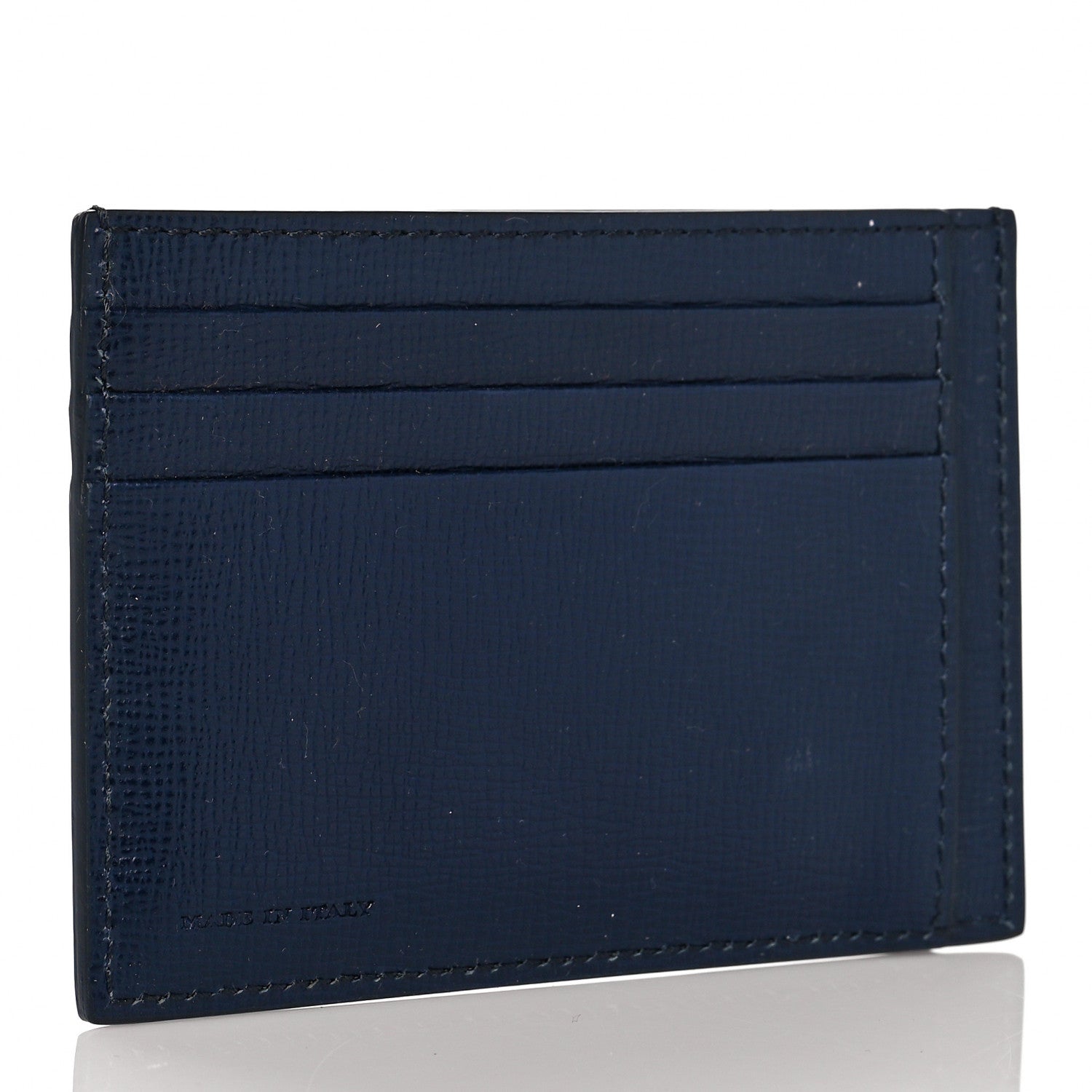 Burberry Calfskin Card Holder Dark Navy 3 of 10
