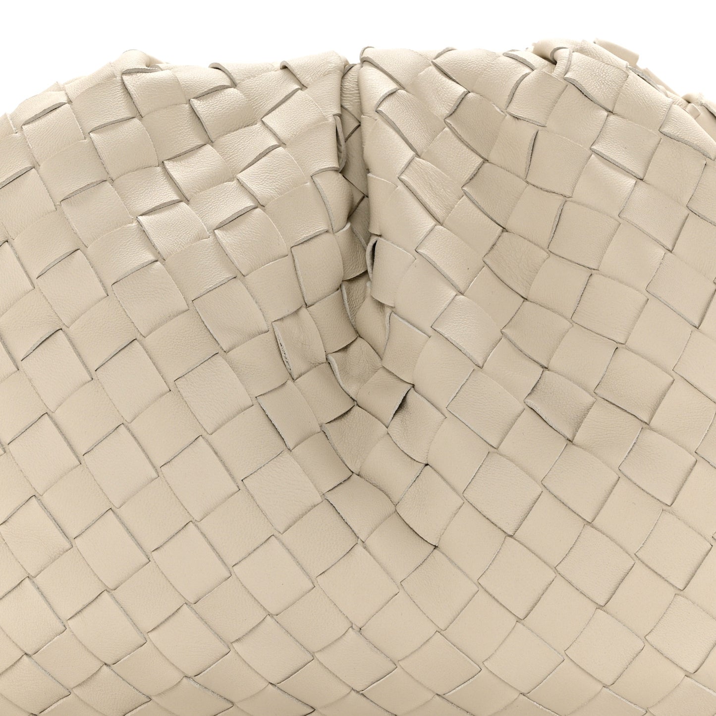 Nappa Maxi Intrecciato The Pouch Oversized Clutch Plaster