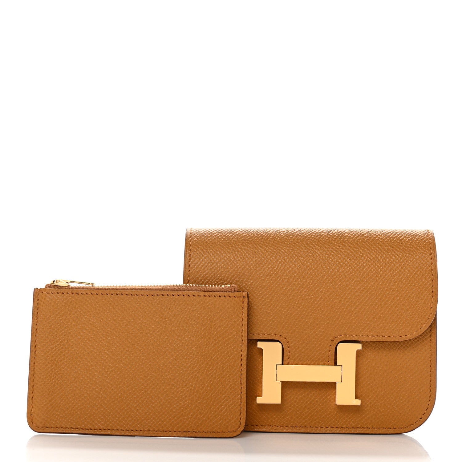 Hermes Epsom Constance Slim Wallet Sesame 3 of 8