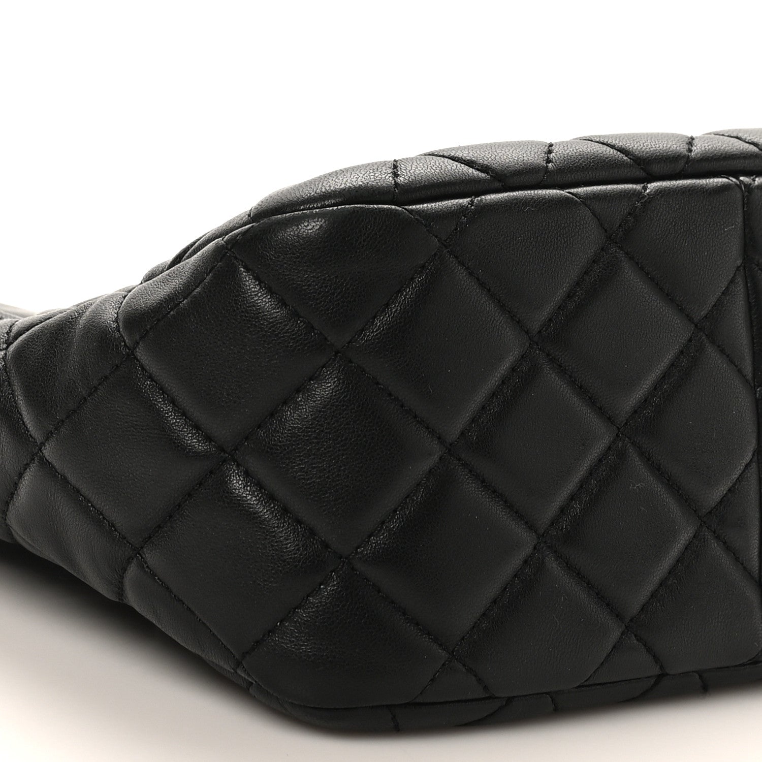 Chanel Lambskin Quilted Small Pearl Crush Hobo Black 9 of 10