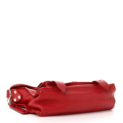 Proenza Schouler Lambskin Tiny PS1 Satchel Red 4 of 11