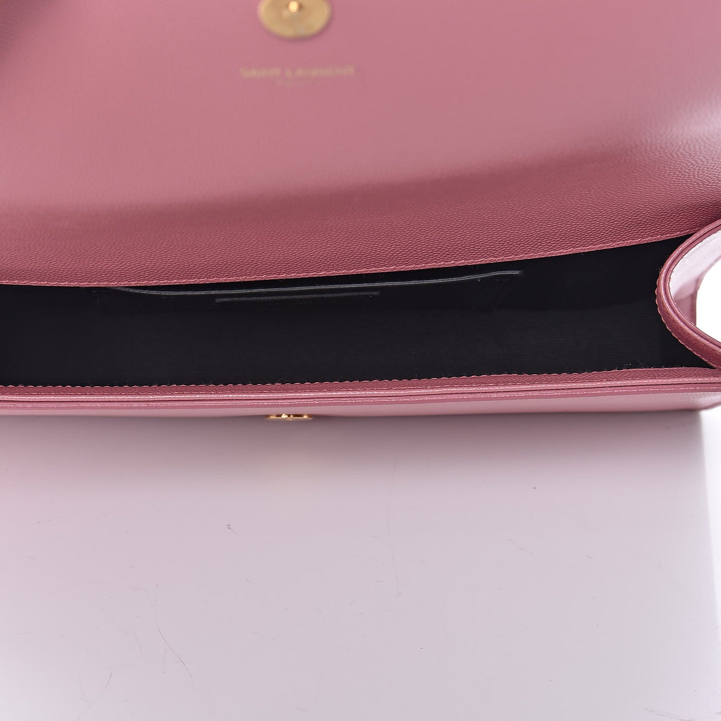 Grain De Poudre Classic Monogram Cassandre Clutch Pink