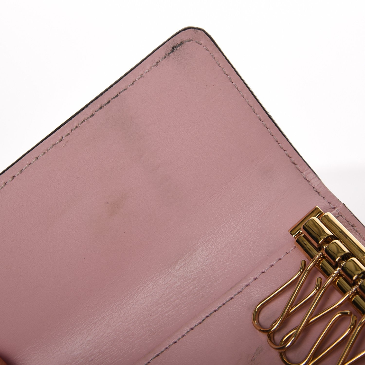Louis Vuitton Vernis Multicles 6 Key Holder Rose Ballerine 8 of 9