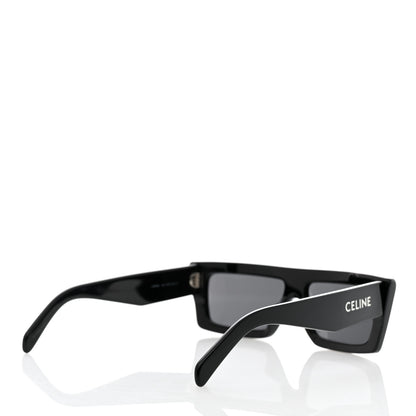 Celine Acetate Monochroms Square Sunglasses CL40214U Black 4 of 7