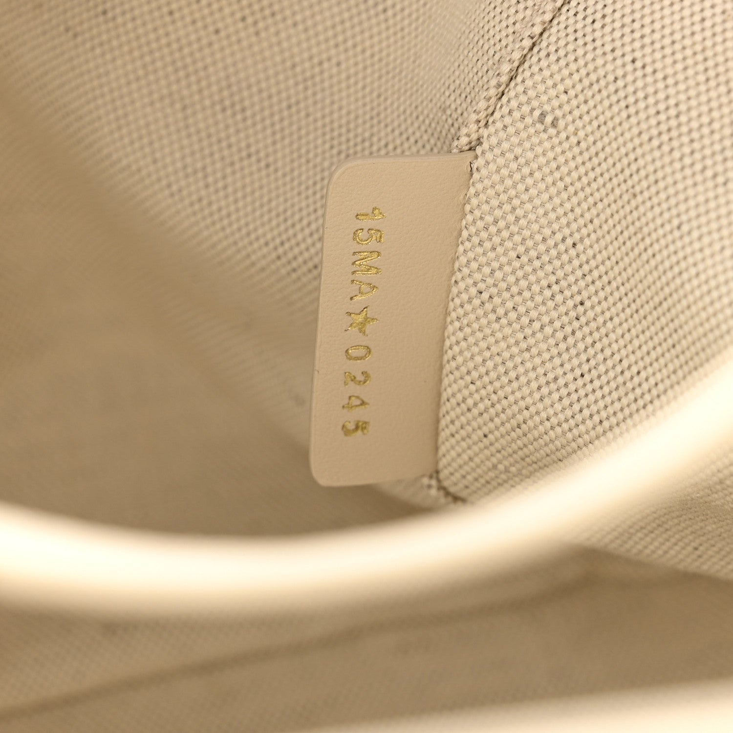 Christian Dior Oblique Calfskin Medium Signature Bucket Bag Beige 10 of 12