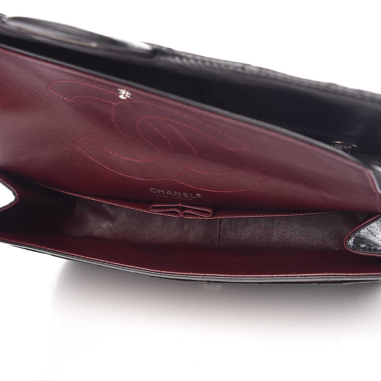 Chanel Aged Calfskin Quilted 2.55 Reissue 227 Flap Black 7 of 13
