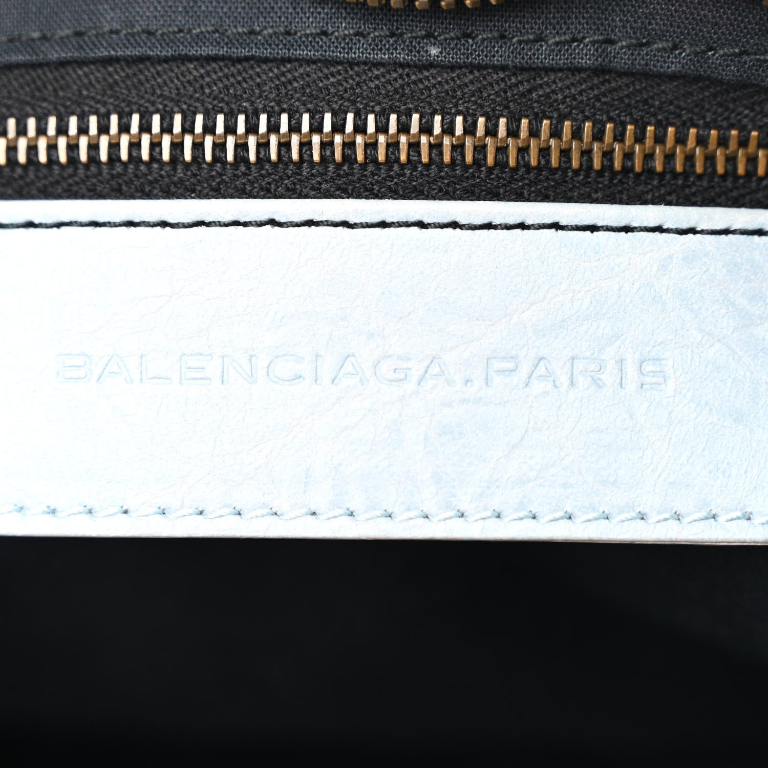 Balenciaga Agneau Classic Hardware Part Time Bleu Acier Ciel 7 of 13