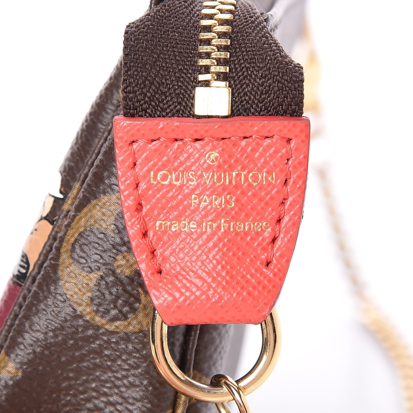 Monogram 2015 Christmas Animation Mini Pochette Accessories