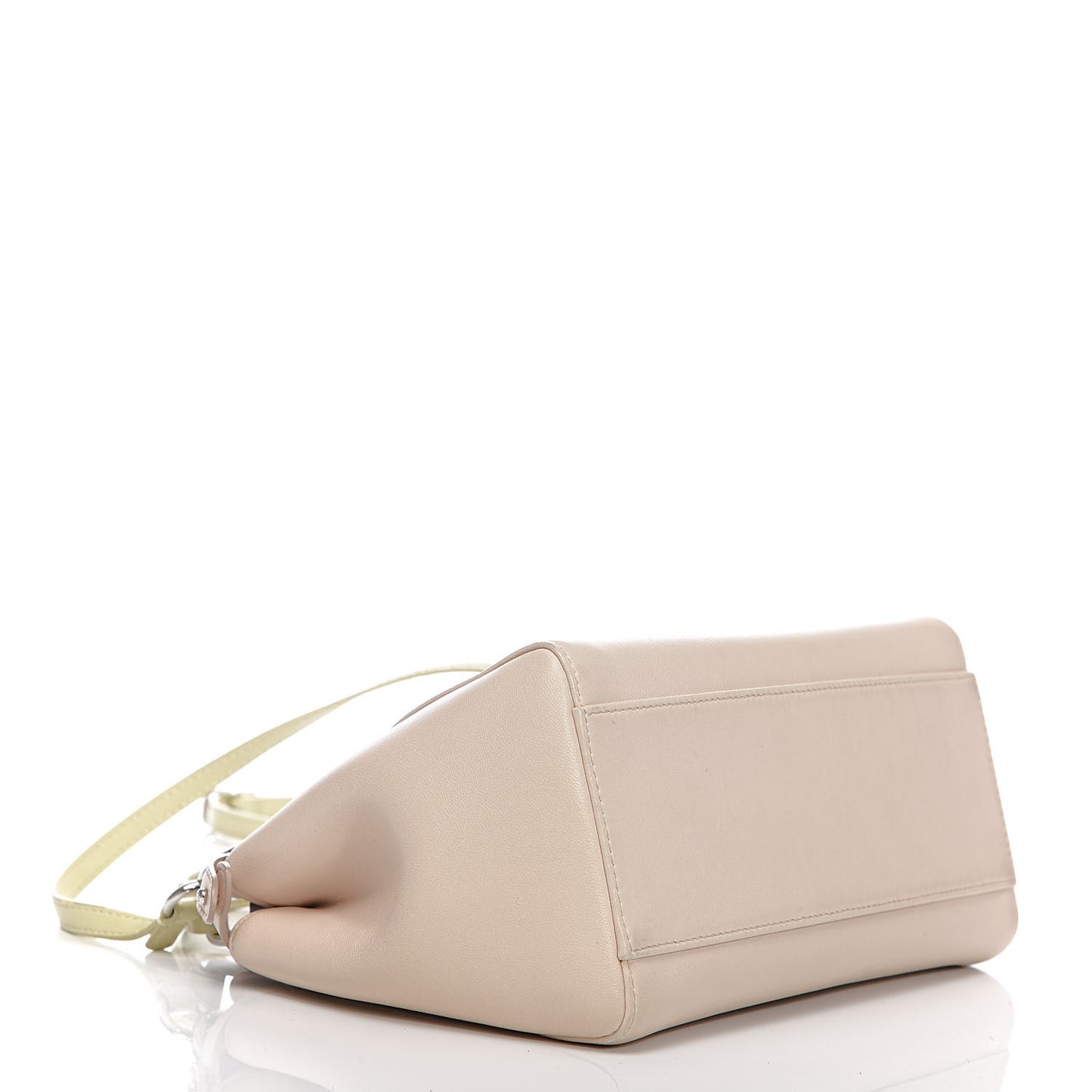Nappa Colorblock Mini Peekaboo Iconic Satchel Plaster Banana Grigio Polvere