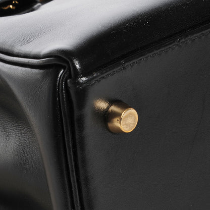 Hermes Box Kelly Retourne 28 Black 24 of 24