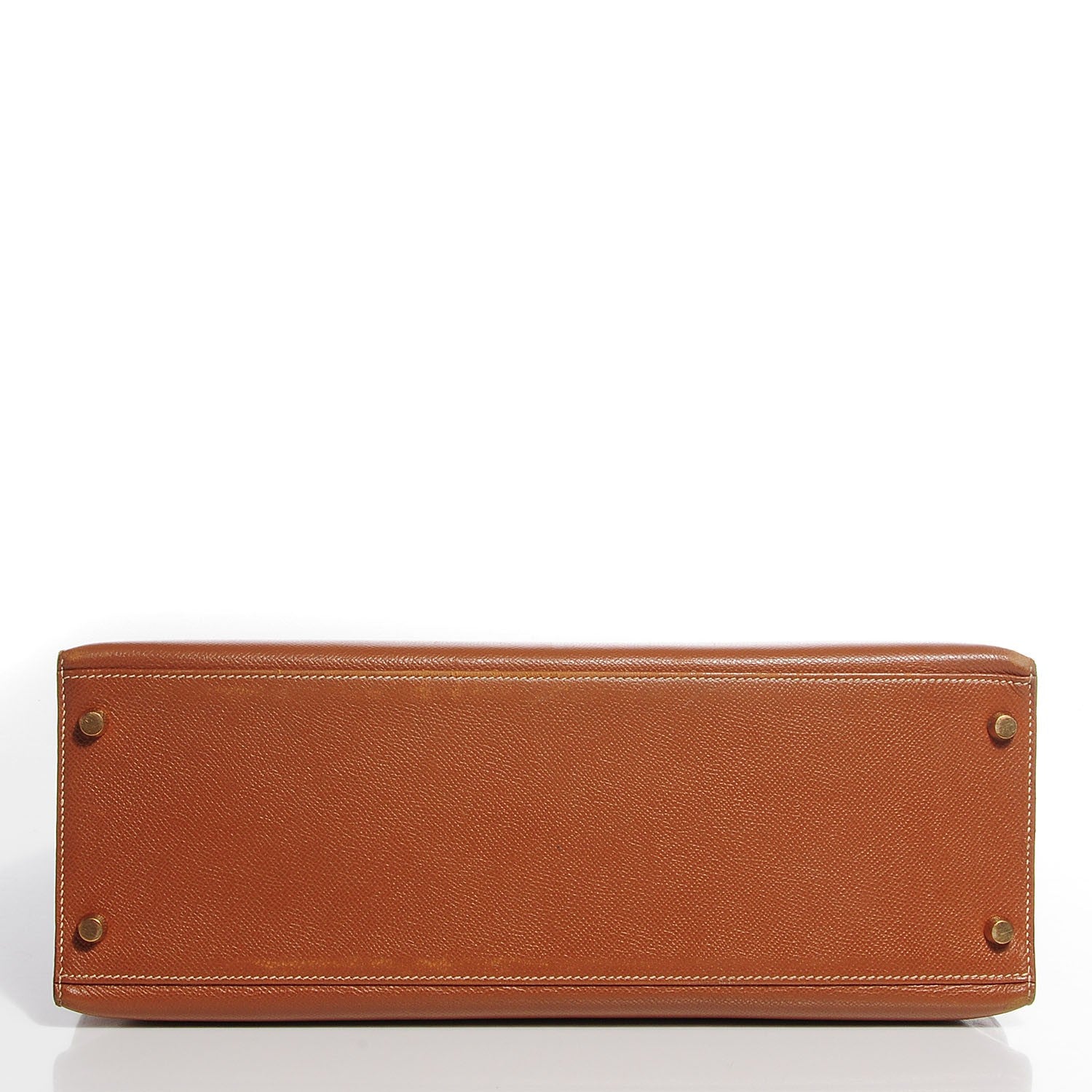 Hermes Courchevel Kelly Sellier 35 Gold 7 of 27