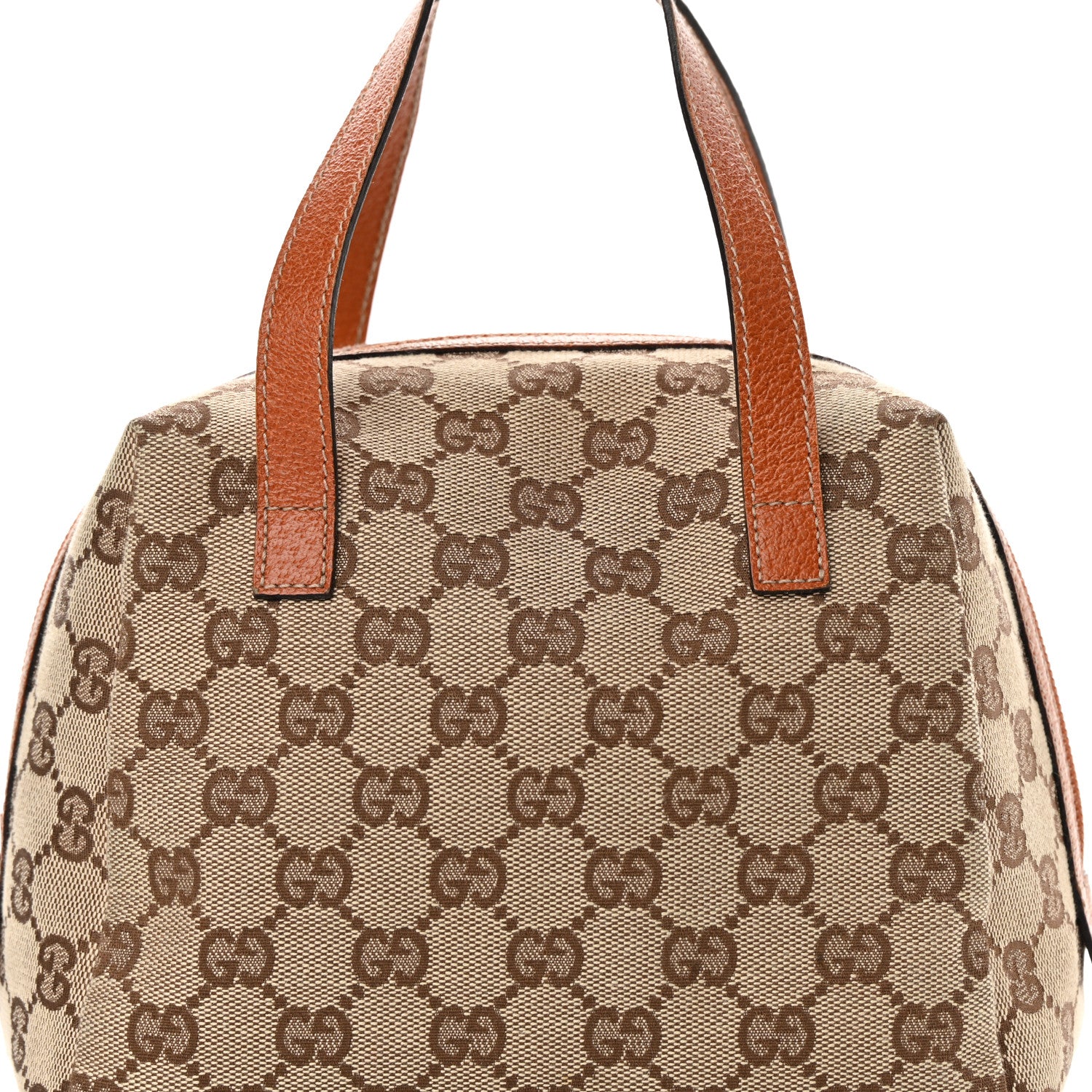 Gucci Monogram Large Balthus Cosmetic Pouch Brown 9 of 13