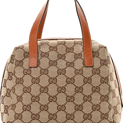 Gucci Monogram Large Balthus Cosmetic Pouch Brown 9 of 13