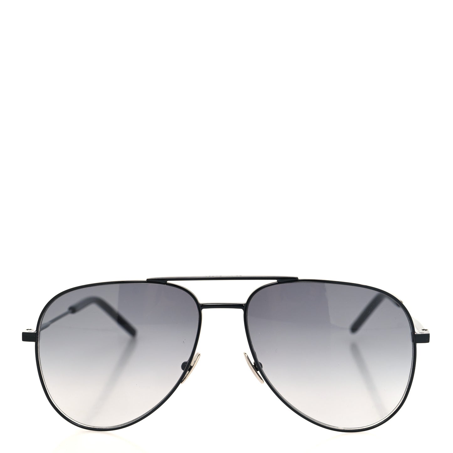 Metal Aviator Classic 11 Rim Sunglasses Black
