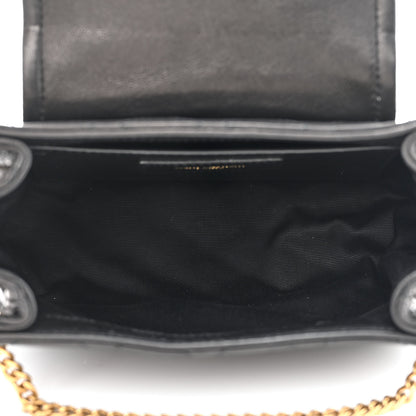 Saint Laurent Lambskin Quilted Monogram Mini Nolita Black 5 of 10