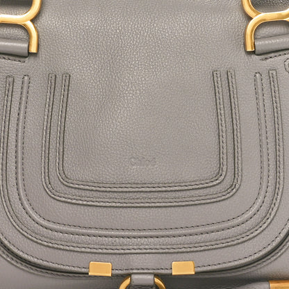 Chloe Calfskin Small Marcie Satchel Cashmere Grey 8 of 10