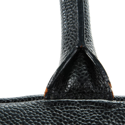 Chanel Caviar Quilted Large Bowler Black 8 of 12