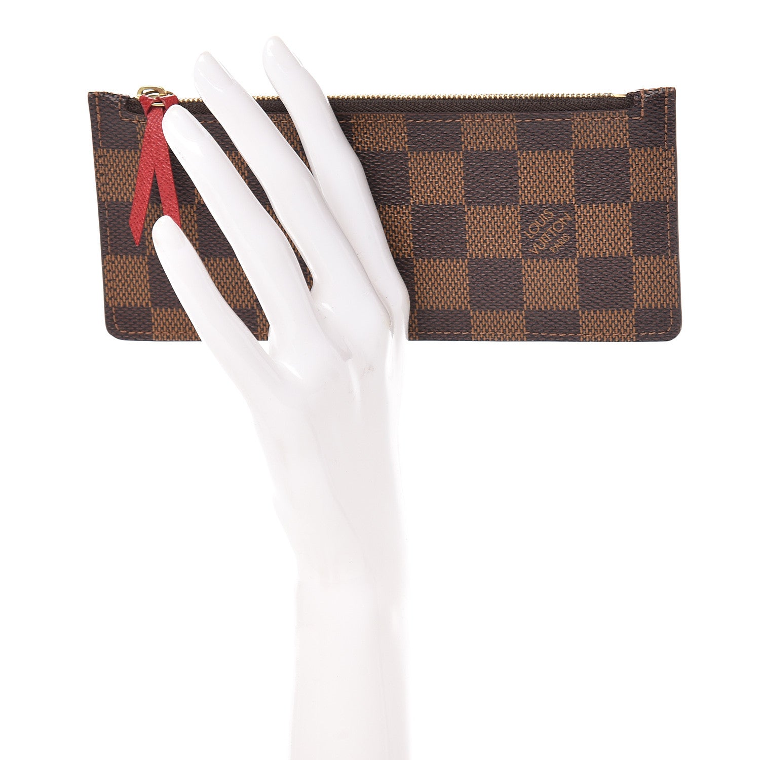Louis Vuitton Damier Ebene Josephine Wallet Zippered Insert 2 of 8