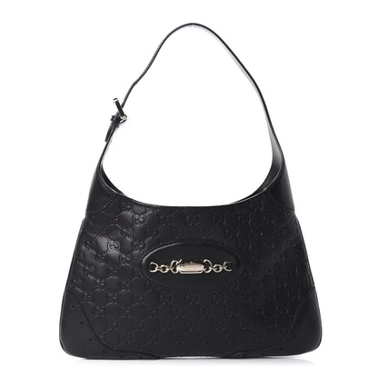 Gucci Guccissima Punch Hobo Black 1 of 10