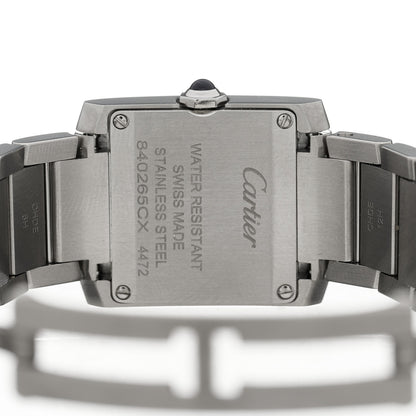 Cartier Stainless Steel 21mm Tank Francaise Quartz Watch Silver 4 of 4