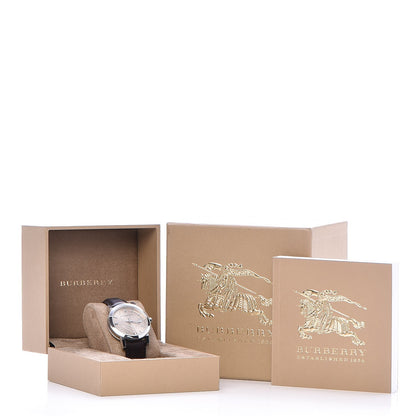 Burberry Stainless Steel Calfskin 38mm Heritage Quartz Watch Champagne BU9011 9 of 9
