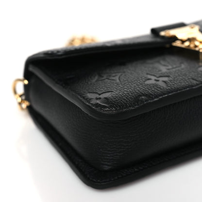 Louis Vuitton Empreinte Metis Wallet On Chain Black 7 of 8