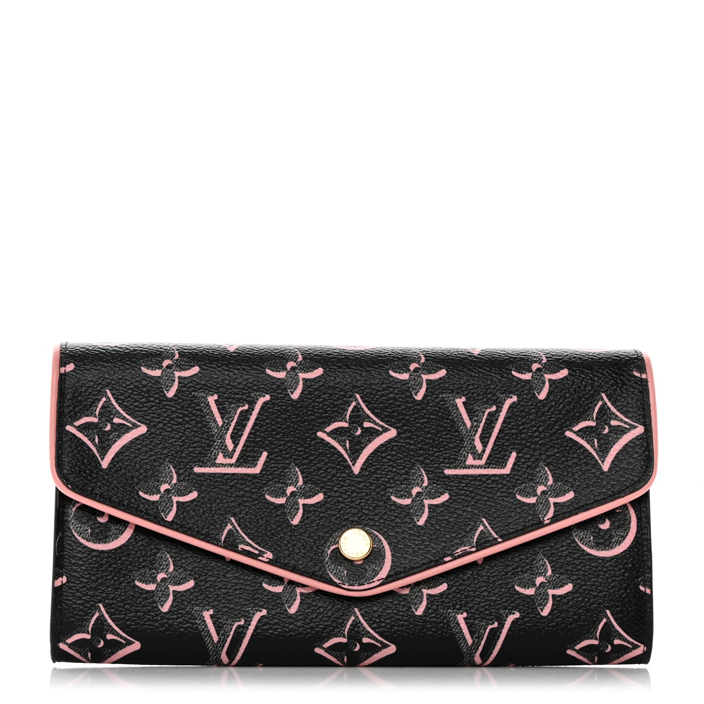 Monogram Fall For You Sarah Wallet Black