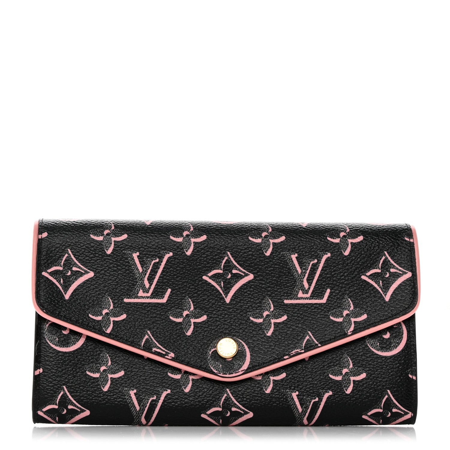 Louis Vuitton Monogram Fall For You Sarah Wallet Black 1 of 6