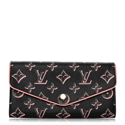 Louis Vuitton Monogram Fall For You Sarah Wallet Black 1 of 6