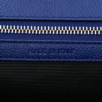 Christian Dior Grained Calfskin Small Diorama Flap Bag Bleu De Minuit 7 of 11