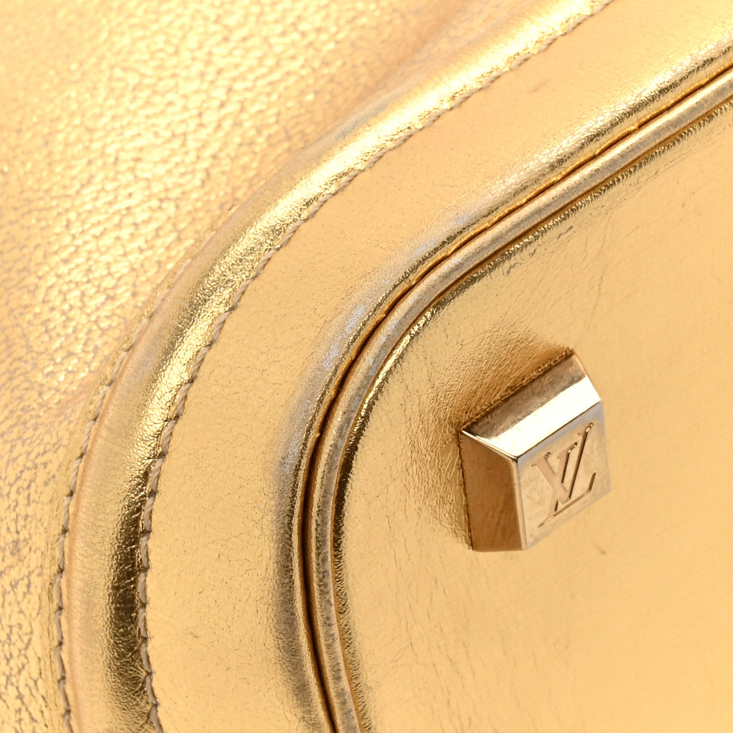 Louis Vuitton Suhali Lockit PM Gold 8 of 16