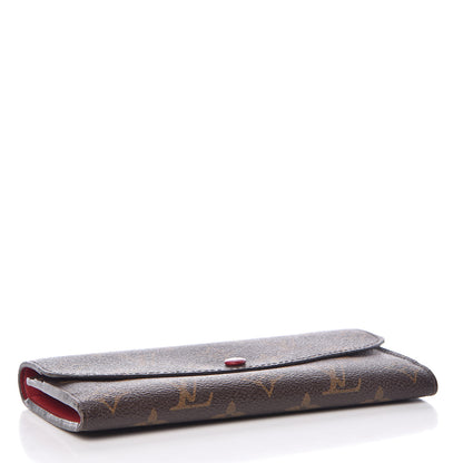 Louis Vuitton Monogram Emilie Wallet Fuchsia 4 of 9